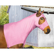Lycra Hood / Slinky for Horses - Pink or Purple