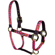 Tattoo Style "Luv my Horse" Pink Halter