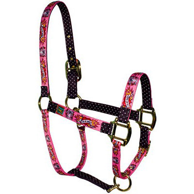 Tattoo Style "Luv my Horse" Pink Halter