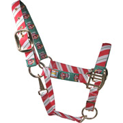 Peppermint Stick / Santa Christmas Horse Halter