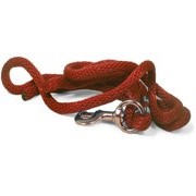 9ft Horse Lead - Poly Rope - Burgundy