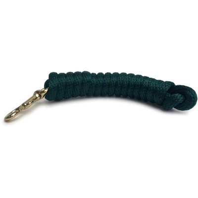 9ft Horse Lead - Poly Rope - Hunter Green