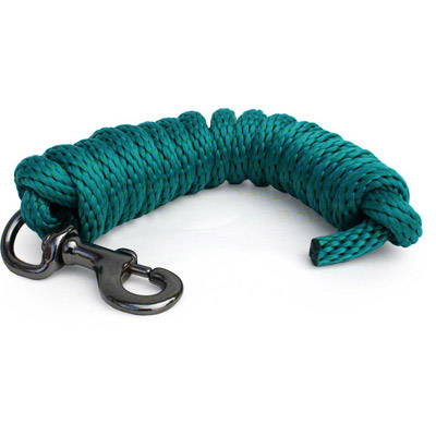 9ft Horse Lead - Poly Rope - Teal