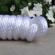 9ft Horse Lead - Poly Rope - White