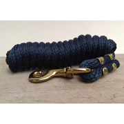 9ft Horse Lead - Poly Rope - Navy Blue