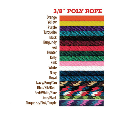 Miniature Horse Size Lead Rope - 5/8 in rope