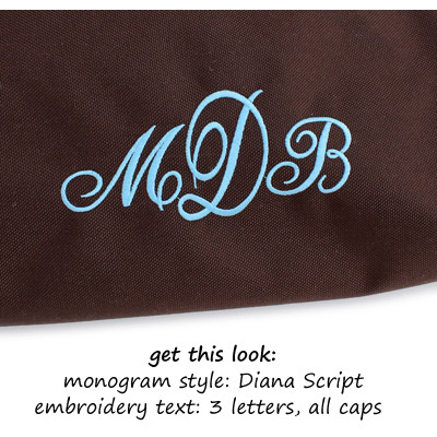 Personalized Embroidered English Saddle Cover 