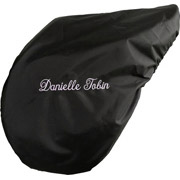 Personalized Embroidered English Saddle Cover 