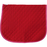 Valentines Saddle Pad - Red and Pink Baby Pad