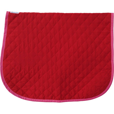 Valentines Saddle Pad - Red and Pink Baby Pad