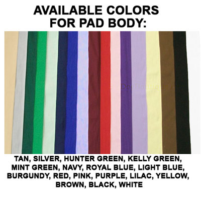 Custom Colors Custom Saddle Pad - USA Made